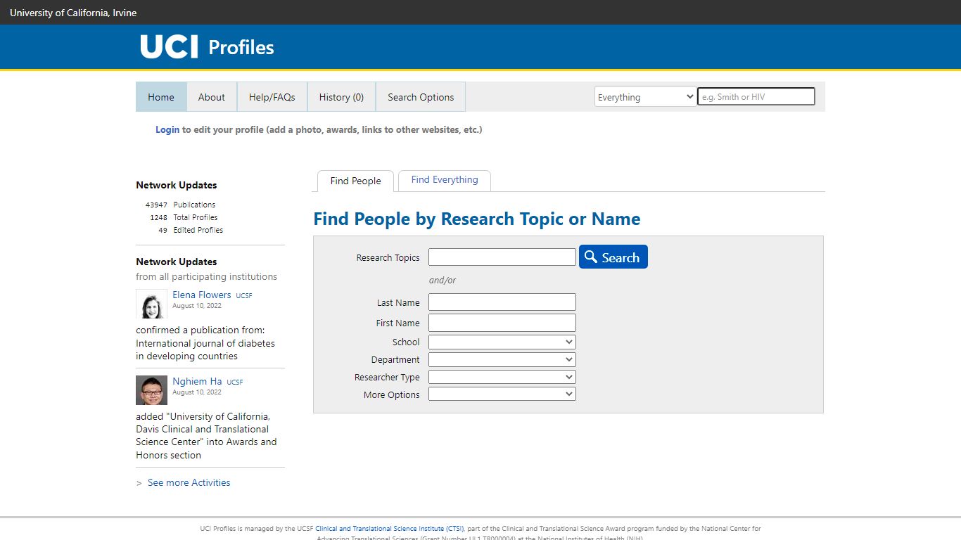 UCI Profiles • Find/collaborate with leading health ...
